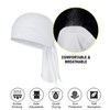 MELASA Cycling Bandana Skull Cap, Cooling Durag Helmet Liner, Sweat