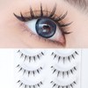 False Eyelashes, Cosplay Makeup, Outer Corner, Short, Upper Eyelashes, Lower