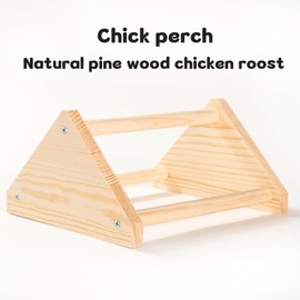 Chicken Perch for Chicken Coop - Perching Bar with Ladder, Removable Chicken Perch for Hens and Chicks, Brood Perch Accessories (Shape-4)