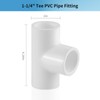1-1/4 Inch Tee PVC Fitting Connector, LESSO 3 Way Furniture