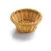 Lacor Round Bread Basket 21X21X8, Polypropylene, Beige, 21 x 8