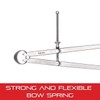 Starrett 73 Series "Yankee" Spring-Type Inside Calipers with Flat Legs