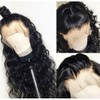 BINF Wigs Human Hair Loose Deep Wave Wig 24 Inch