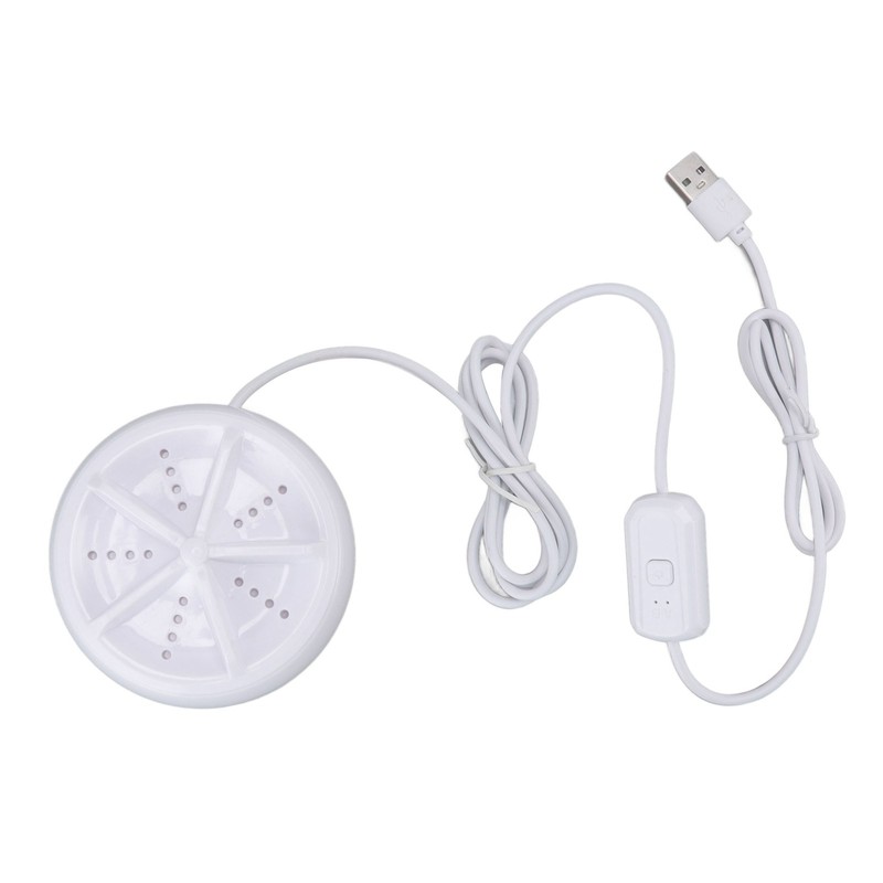 Mini Washing Machine Ultrasonic Low Noise USB Powered Portable Washer