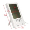 JZK TA298 Digital LCD indoor and outdoor temperature hygrometer temperature