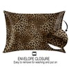 Fashion Leopard Cheetah Satin Silk Pillowcase for Hair and Skin