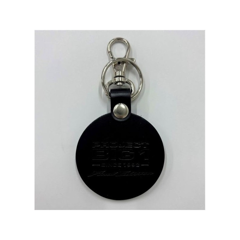 Honda PROJECT BIG-1 Keychain K (Black) 0SYEP-79C-KF