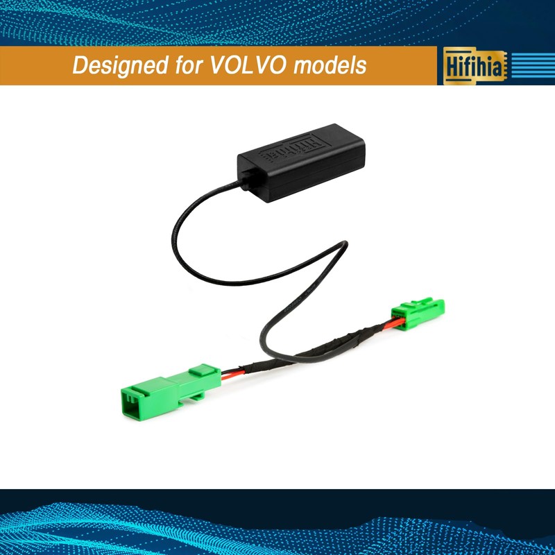 Hifihia Dash Cam Adapter for Volvo XC60 XC90 XC40 S60