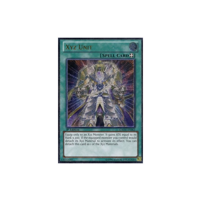 Yu-Gi-Oh! - Xyz Unit (GAOV-EN062) - Galactic Overlord - 1st