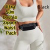 YITORMAN Ultra-Slim Waterproof Running Waist Pack with Dual Zipper Pouch