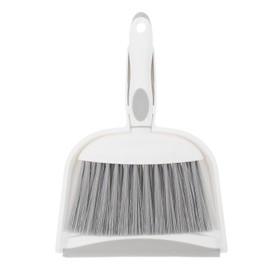 Kichvoe Juego Pequeño De Recogedor Y Escoba Polvo De Plástico con Cepillo De Limpieza Plumero De Escritorio para Chimenea Y Mostrador De Cocina para El Hogar Y La Oficina