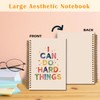 JINYO I Can Do Hard Things Inspirational Notebook, Motivational Positive