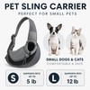 Pet Cat Dog Sling Carrier Bag – Breathable Mesh Crossbody