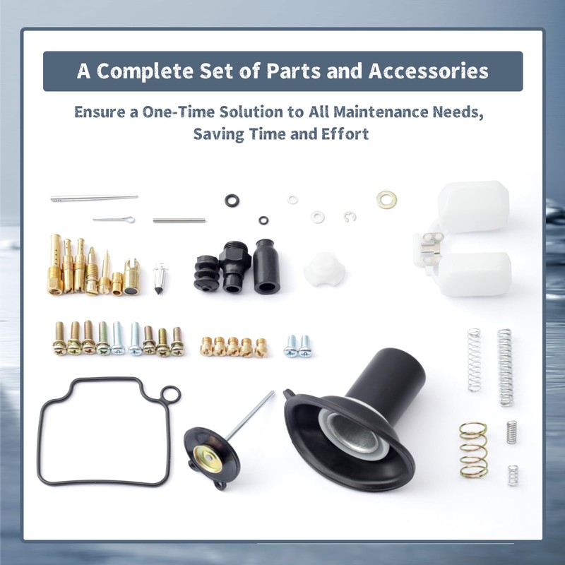 Erchon Carburetor Repair Kit Compatible with Honda Rebel 250/CMX 250/CA250