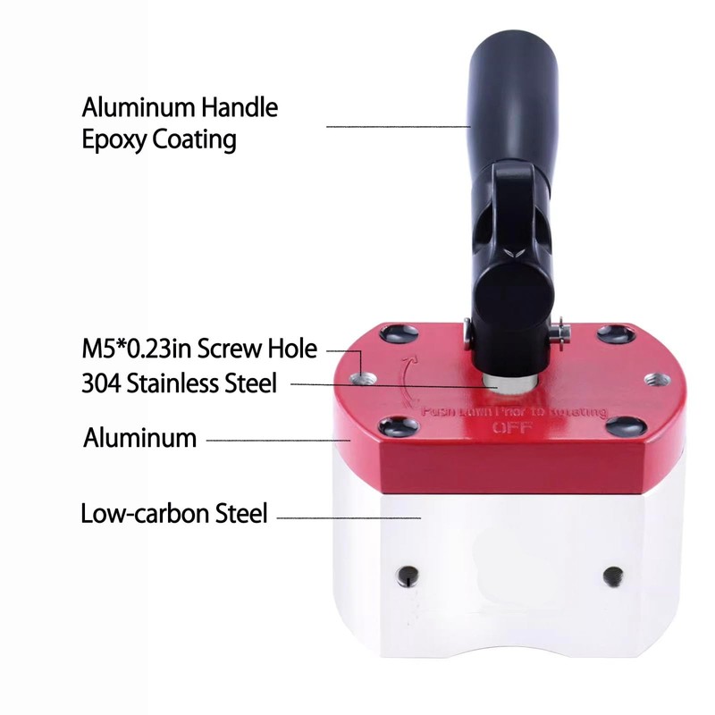ON/Off Welding Magnets, 550LBS Switchable Magnetic Welding Holder, Powerful Magnets