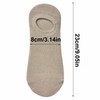 AWOCAN 6PCS No Show Socks Women Low Cut Invisible Soft