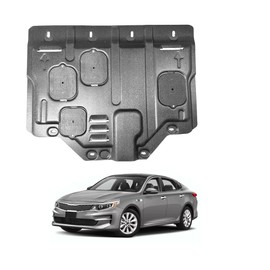 Engine Splash Shield Fit for Kia Optima 2016-2020 Engine Case Guard Under Cover Compatible with Optima 2017-2021 Front Engine Guard Mud Flaps