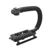 Ultra-Light U Shape Flash Bracket / Camera Support Mount Compatible