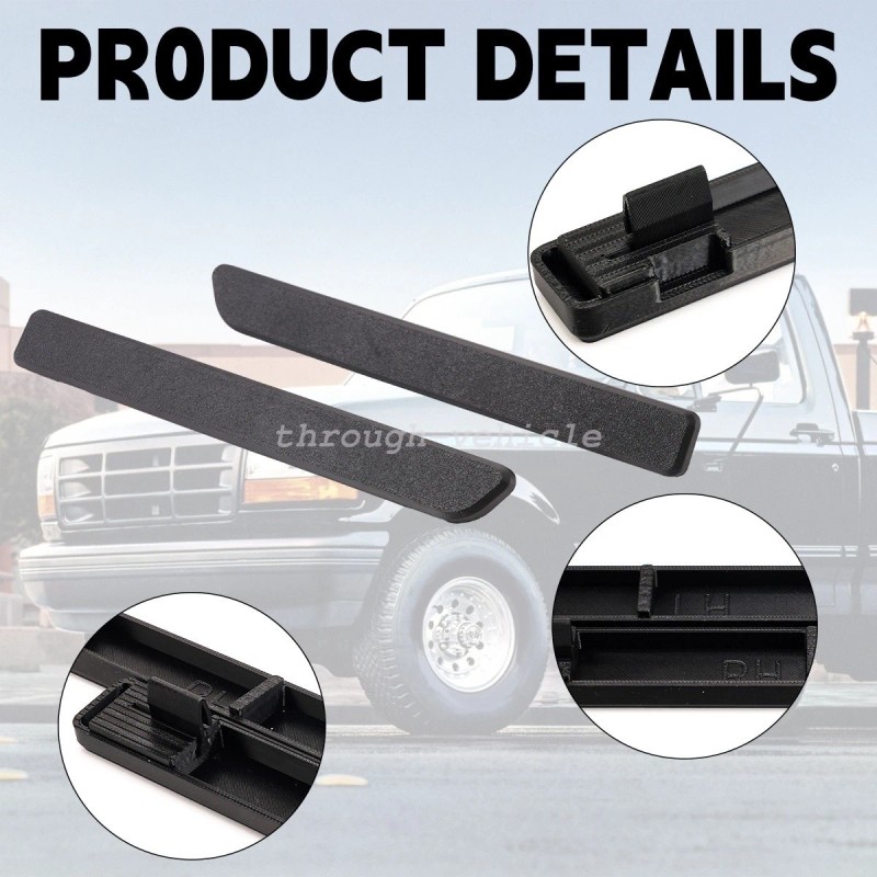 JERBOR Dashboard Panel Bezel Inserts Replace For Ford F150 F250