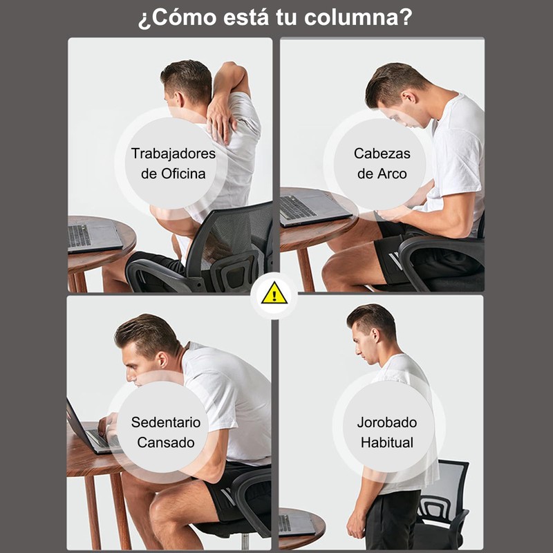 Corrector de Postura,Corrección de Postura Espalda y Hombro para Niños,Hombre