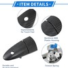 VekAuto Front Left Car Exterior Door Handle Carbon Fiber Pattern
