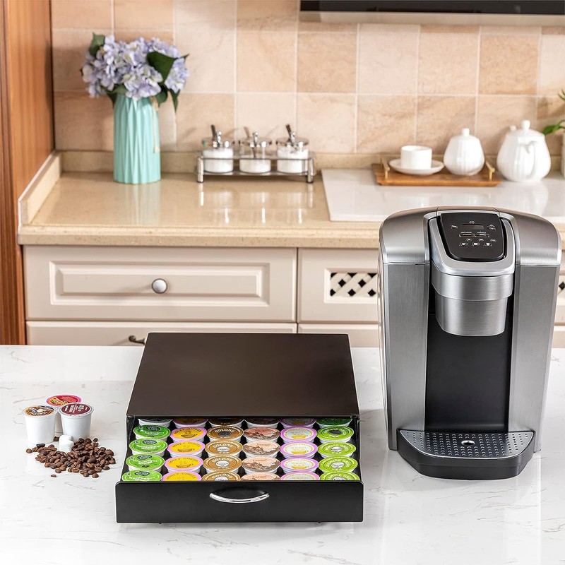 ZCDCP Coffee Pod Holder K Cup Holder Drawer Storage, Compatible