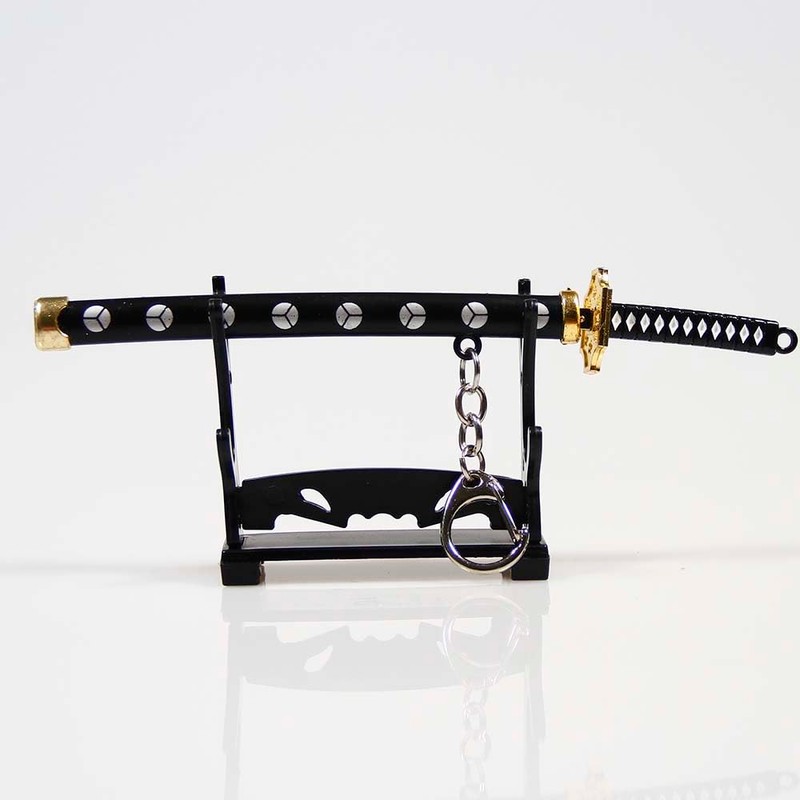 Lanxitown Mini Katana Mini Sword with Plastic Stand Samurai Sword