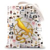G2TUP Hunger Movie Inspired Tote Bag Katniss Fans Gift Real