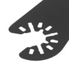 10Pcs Oscillating Saw Blade Sickle Shape High Speed Steel Multitool