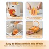 Electric Cheese Grater with 3 Set Blades, Automatic Efficient Slicer