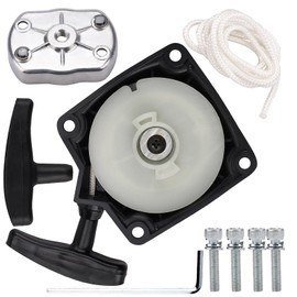 Xastro 49cc Recoil Pull Starter with Pawl Ratchet Gear for ATVs Pocket Dirt Bike 43cc 47cc 50cc Gas Scooters Pocket Bikes Mid-Bikes Mini-Choppers Small Quads