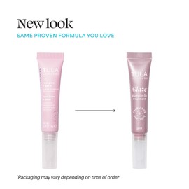 TULA Skin Care Rose Glow + Get It Lip Balm - Hydrating Peptide Lip Treatment with Hyaluronic Acid & Vitamin E, 0.28 oz., Rosy Tint