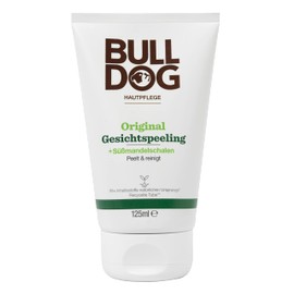 BULLDOG - Skin Care for Men | Original Exfoliating | Face Scrub for Purer Skin | 125 ml