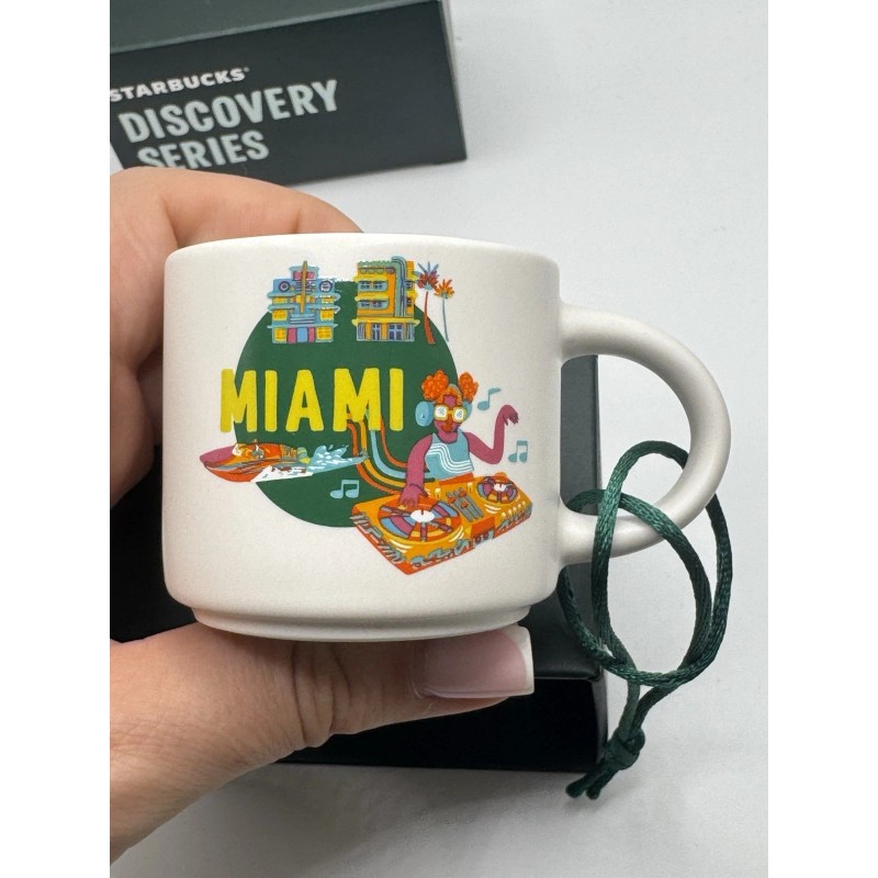 Starbucks Discovery Series Miami Little Mini Mug 2oz New