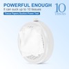 Mini Nail Dust Collector, Adjustable Suction, Powerful Nail Vacuum Dust
