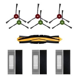 HALIEVE Filter B1rste Ersatzteile Zubeh?r Set f1r Ecovacs DEEBOT OZMO T8 T8 AIVI T8 AIVI+ T8+T9 T9+ Staubsauger Roboter