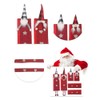 6 Pcs/Set Christmas Refrigerator Door Handle Covers Faceless Dwarf Antiskid