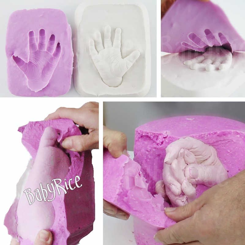 BabyRice Chromatic (Colour Change) Alginate Impression Moulding Material Powder -