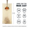 Tiesta Tea Loose Leaf Filters for Brewing | Disposable Infuser