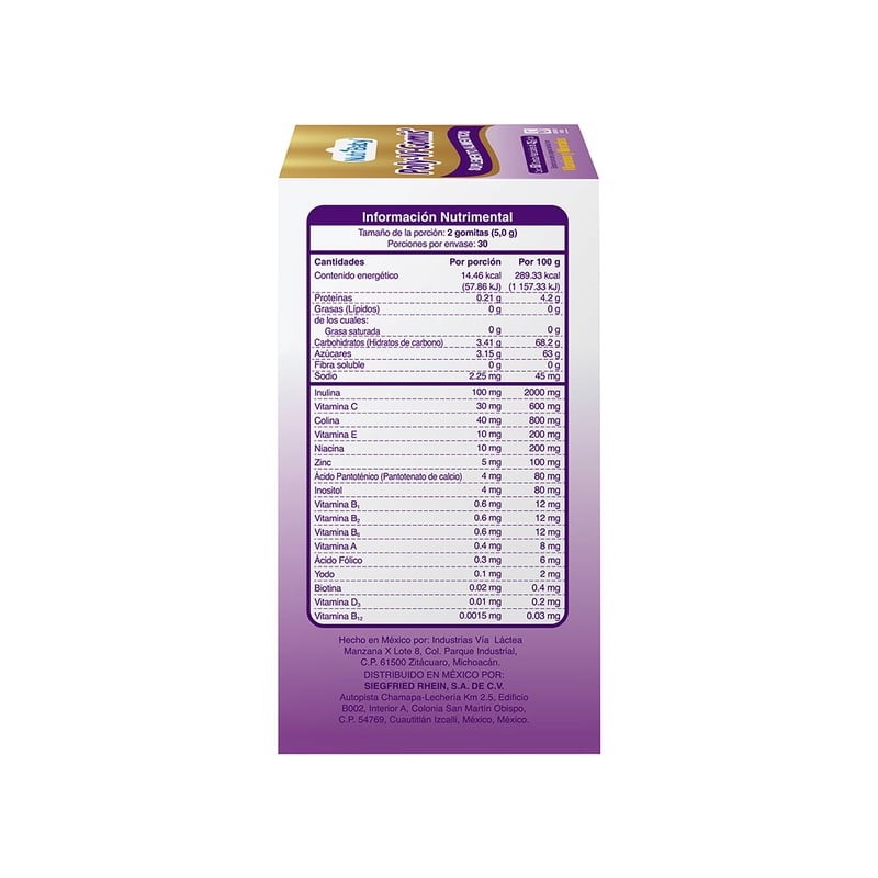 Suplemento alimenticio Poly Vi Gomis 60 gomitas masticables 2.5 g