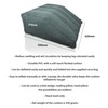 Aidapt Inflatable Leg Wedge Cushion with Travel Bag.Durable PVC,Soft Flocked