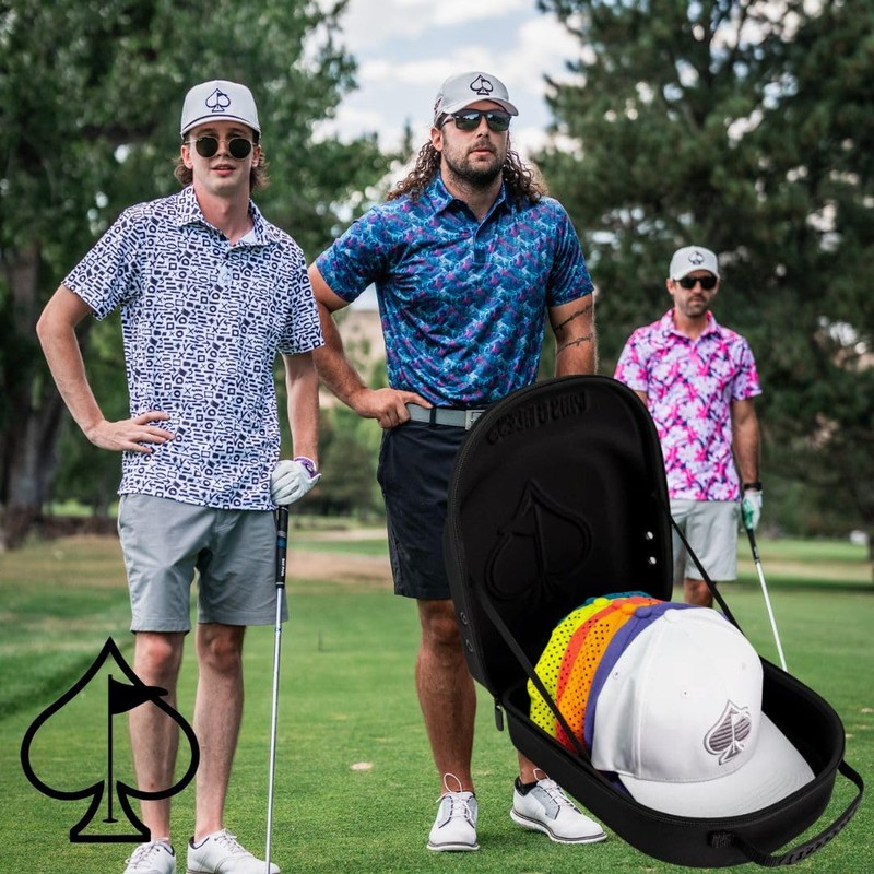 Pins & Aces Hat Caddie - Premium Travel Case -