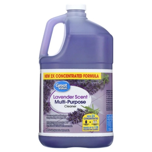 unbranded Great Value Multi-Purpose Cleaner, Lavender Scent, 128 fl oz