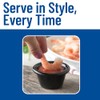 Carlisle 4312203 negro 2 onzas. Suave Ramekin (caja de 48)