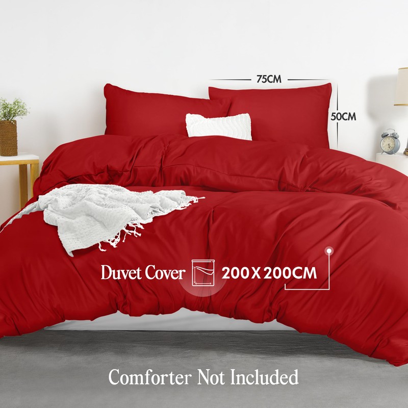 Utopia Bedding Utopia Bedding Duvet Cover Double - Soft Microfibre