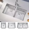 Unbranded Single Slot /Double Bowl Stainless Steel /Laundry Sink Undercounter