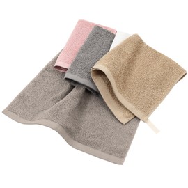 Hiorie Hand Towels, Antibacterial, Odor Resistant, Hotel Style Towels, Set of 5, Assorted, 5 Colors, 02, Instant Absorption, Room Dry