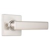 BRINKS Contemporary Keyed Entry Door Handleset with Flat Lever and