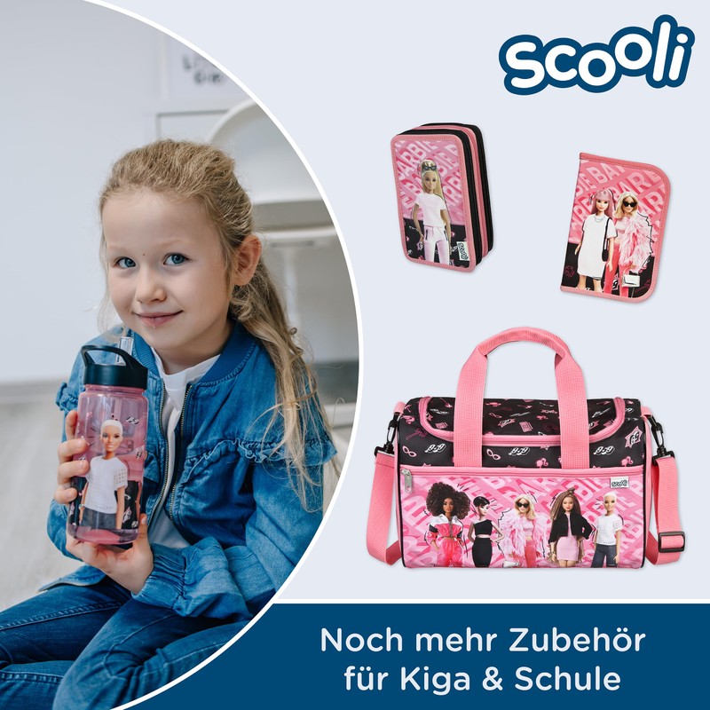 Scooli BABI9903 Lunch Box, Plastic, Pink