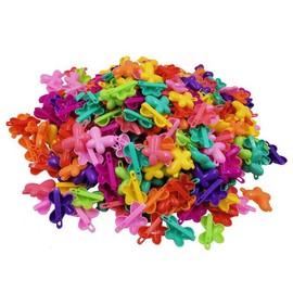 FZBNSRKO 100pcs Color Mini hair Clips,Children's Hairpin for Little Girls(butterfly's style)